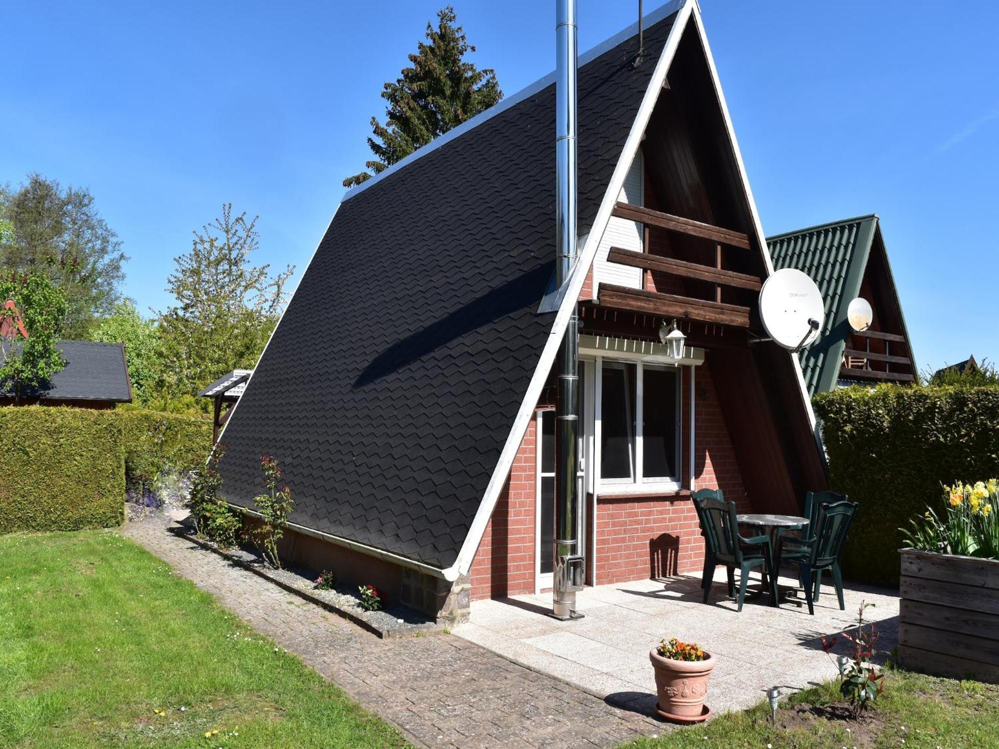 Ferienhaus Am Duemmer See In Perlin Экстерьер фото